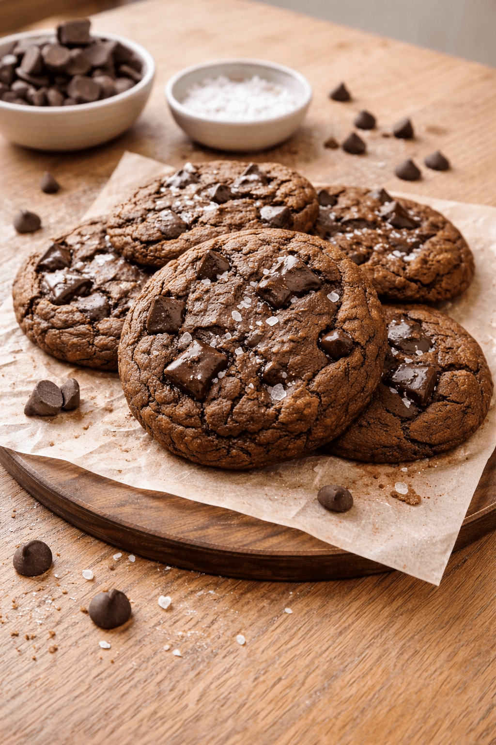 Salted Choclate Cookies